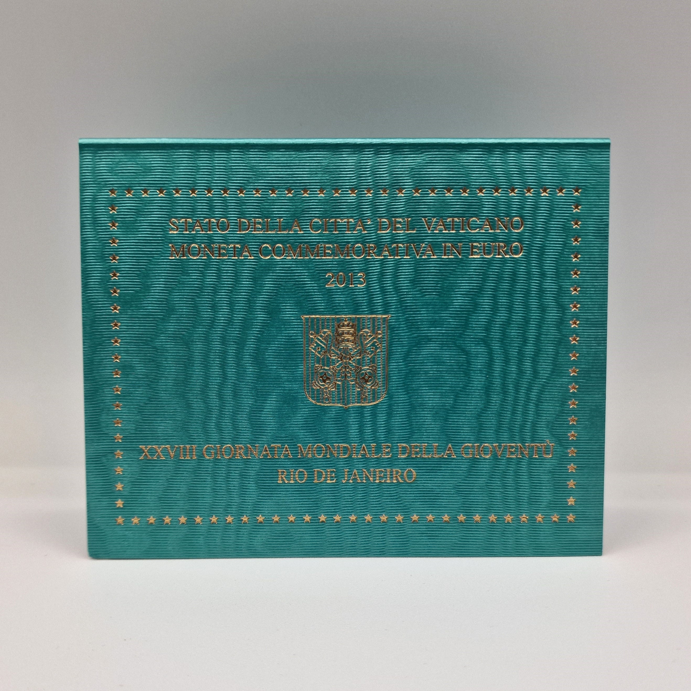 2013 Rio de Janeiro - 2€ Vatican Coincard